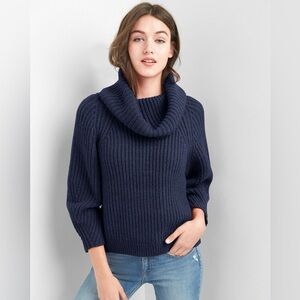 GAP Deep Blue Turtleneck Sweater